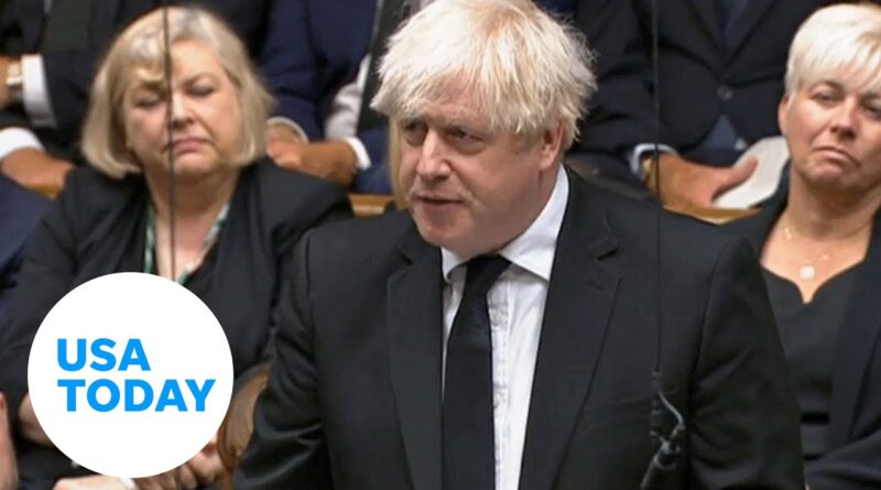 Boris Johnson pays tribute to Queen Elizabeth II | USA TODAY