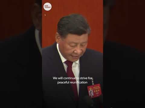 China will take ‘all measures necessary’ against Taiwan, Xi Jinping warns | USA TODAY #Shorts
