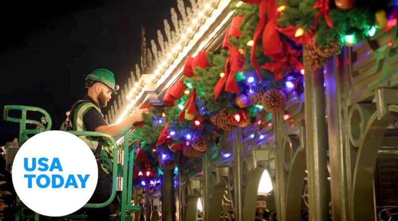 Disney holidays arrive: What it takes to make magic at Disney World | USA TODAY