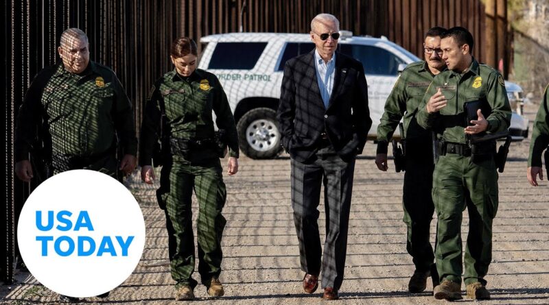 Biden lands in Texas during first trip to southern border as president | USA TODAY