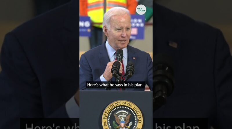 Biden on Republicans' reaction to State of the Union: 'They seemed shocked' | USA TODAY #Shorts